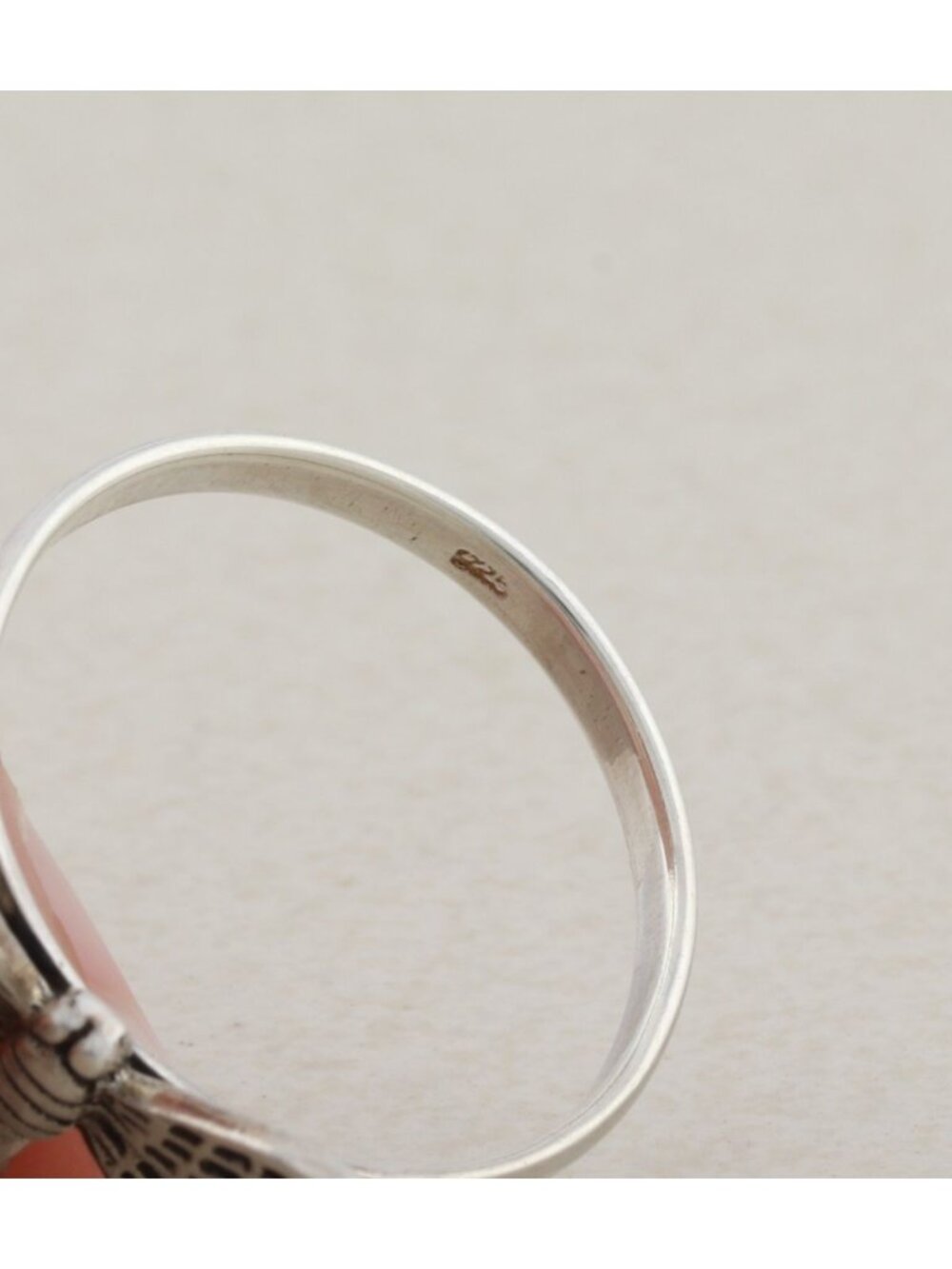 Sterling Silver Dragonfly Ring Size 9 - Picture 6 of 7